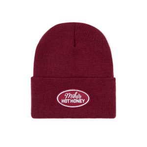 Mike's Hot Honey Knit Beanie with Patch